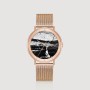 A niche and retro-designed watch with a simple and artistic temperament for both men and women. It features a natural marble dial